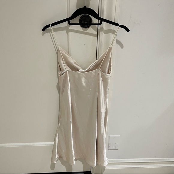 Princess Polly Marilyn Mini Dress in Champagne - Picture 3 of 5